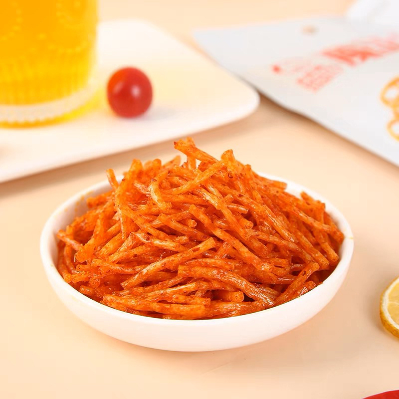(HALAL)乡乡嘴 魔法丝辣条 MOUTH PARTY MO FA SI LATIAO 65G