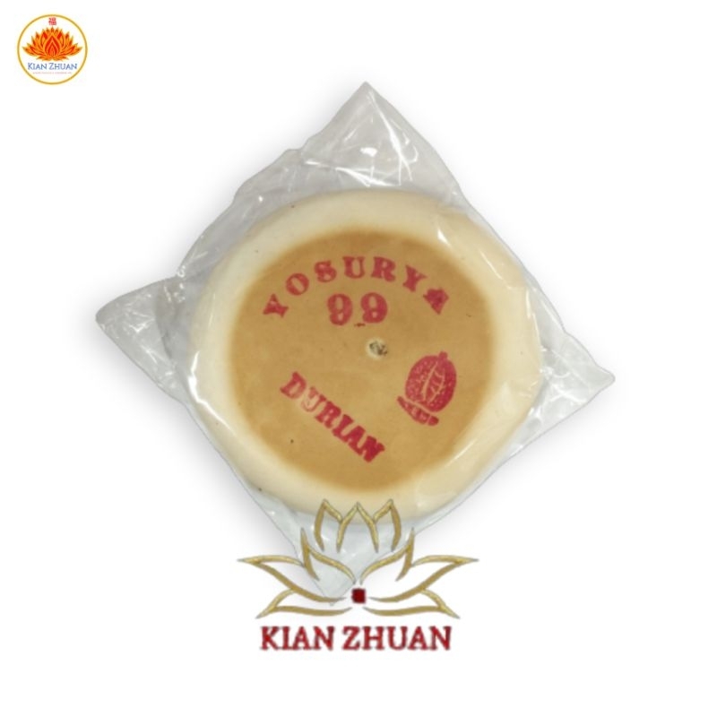 MoonCake Kue Bulan Putih Bulat YoPoLiang, YoPoSiang, YoSurya / Cokelat, Cokelat Keju, Keju, Cempedak, Durian