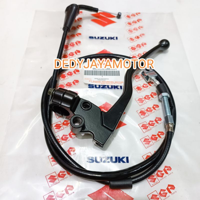 Kabel Kopling Suzuki thunder 125 New + dudukan spion kiri + handle kopling Suzuki thunder 125 new sepaket