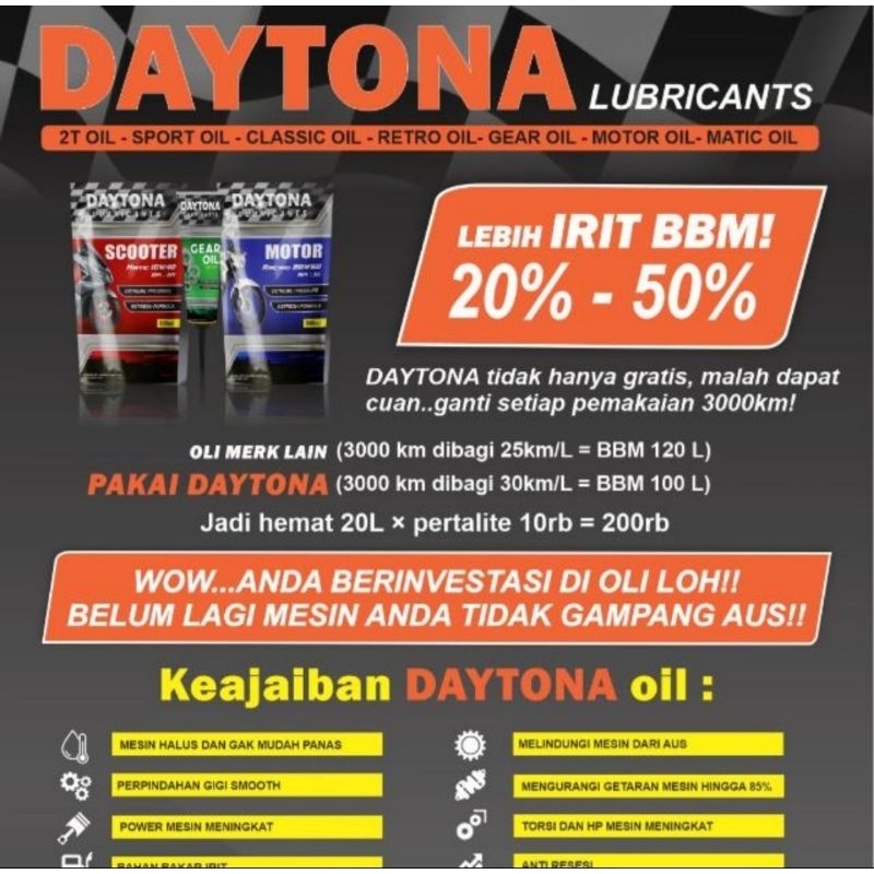 Oli   Daytona   20 W  /    50  Api         10   W   /  40   Api