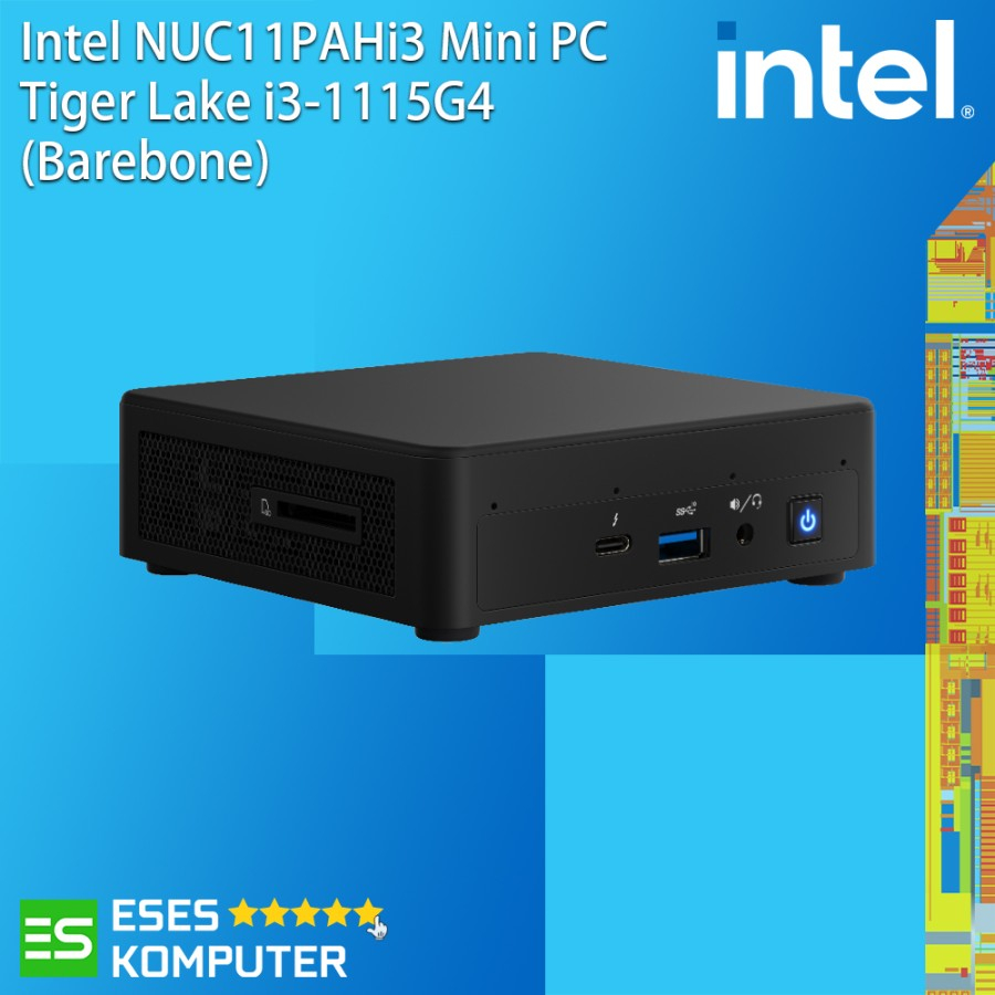 Mini PC Intel NUC NUC11PAHi3 Core i3-1115G4 Barebone Kit | NUC11 PAHi3