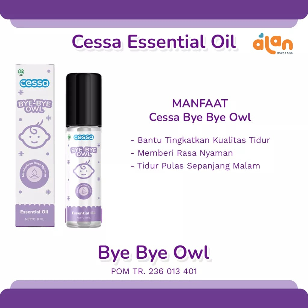 Cessa Bye Bye Owl - Natural Essential Oil