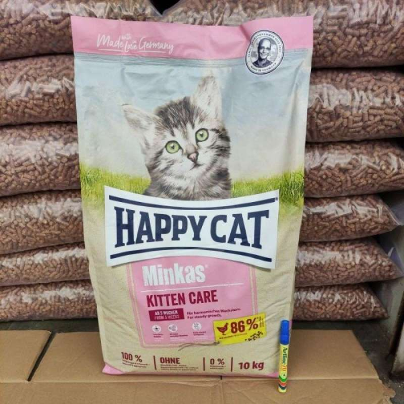 Makanan Kucing Happy Cat Minkas Kitten 10 Kg - Expedisi Happy Cat Minkas Kitten