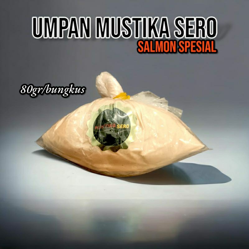 Umpan jadi ikan mas Mustika sero Salmon Spesial