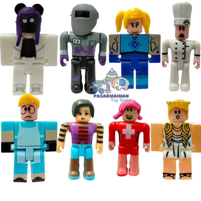 Mainan Figure Roblox Set 16 Miniatur Topper Cake Roblox Hiasan Pajangan