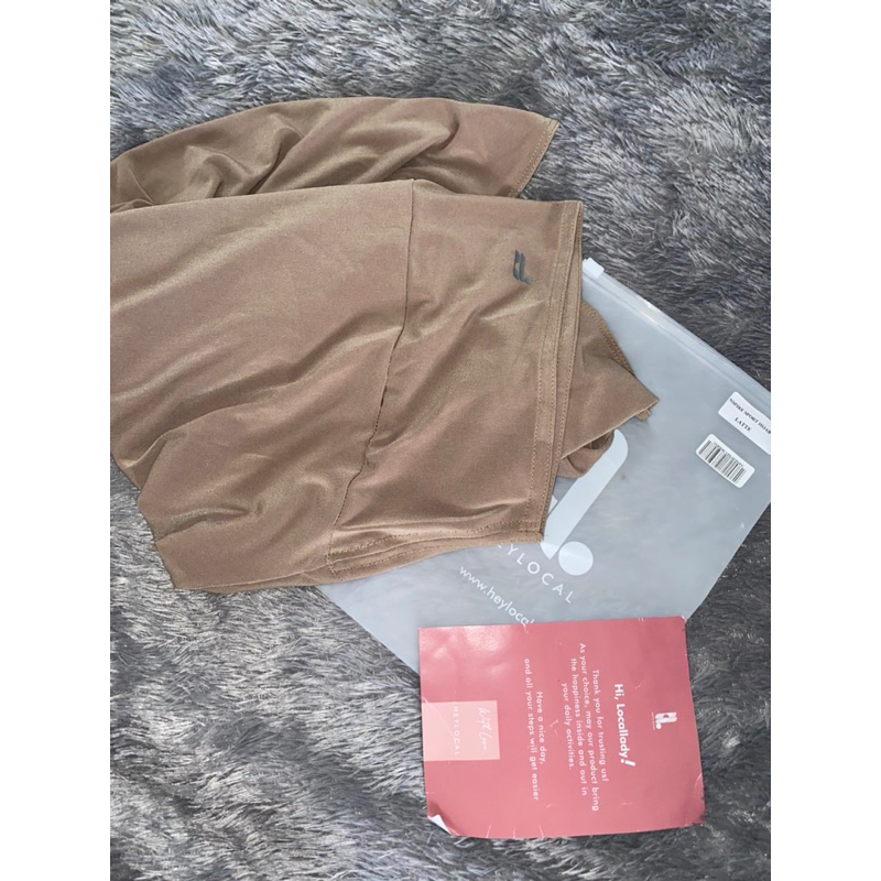 Heylocal Nspire sport hijab warna latte