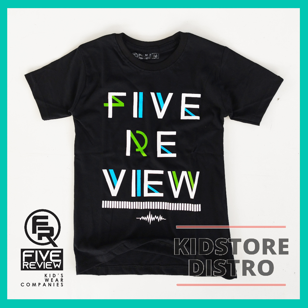 Paket 3pcs Baju Kaos Distro Anak Laki Laki Perempuan Bahan Katun Adem Branded Clothing Kidstore Distro