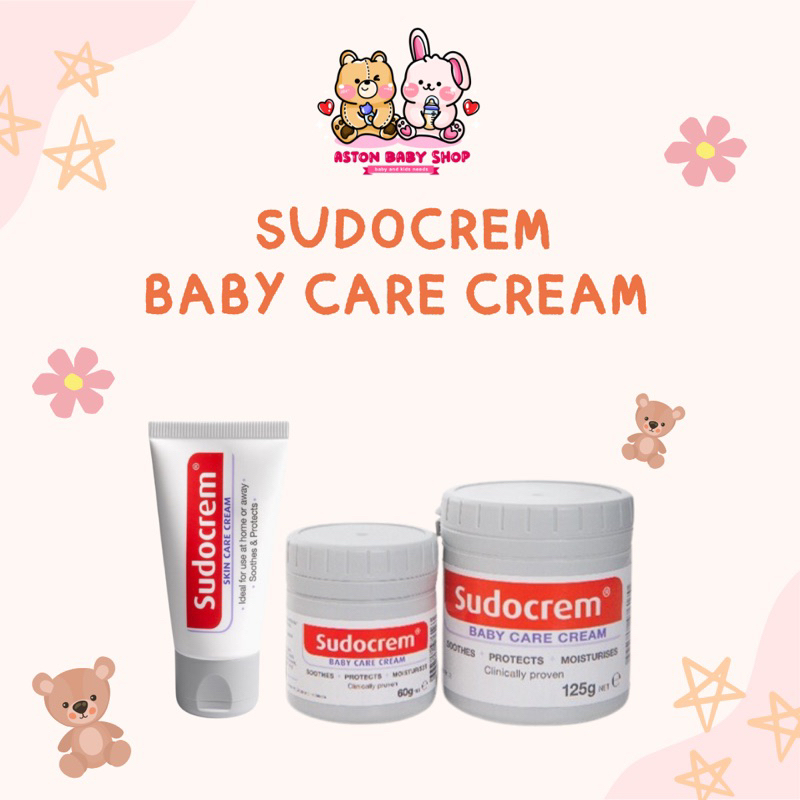 Sudocream Baby Care Cream 30 g/60g/125 g Sudocrem Krim Ruam Bayi