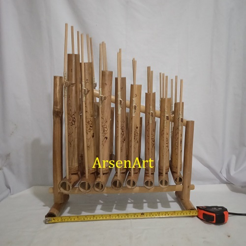 Angklung Besar 1 Oktaf 8 Nada Untuk Tingkat Dasar (dewasa) Nada Ok!