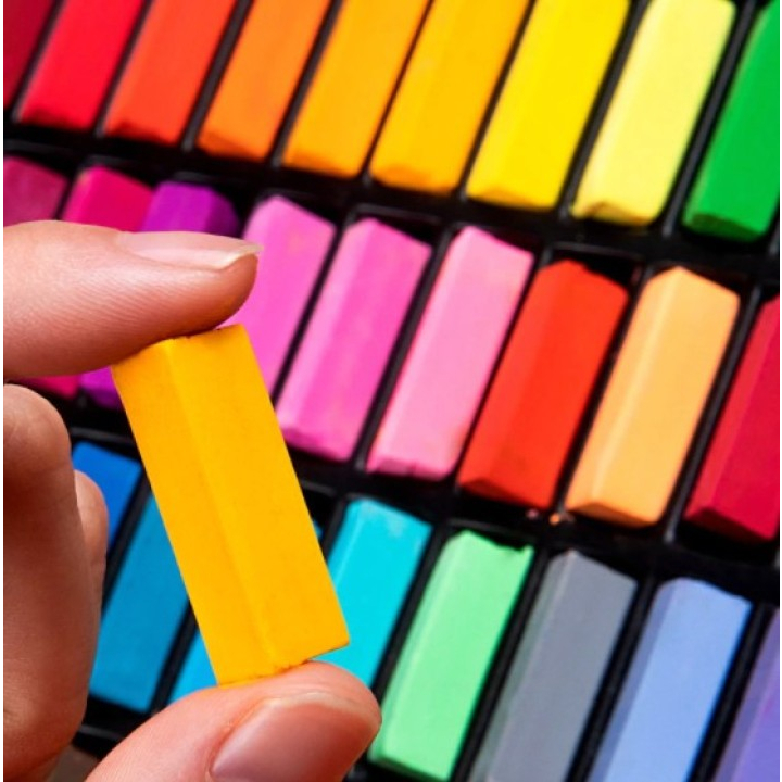 

RK Mungyo Soft Pastel Square Shape Half Stick Set Crayon Krayon Lembut