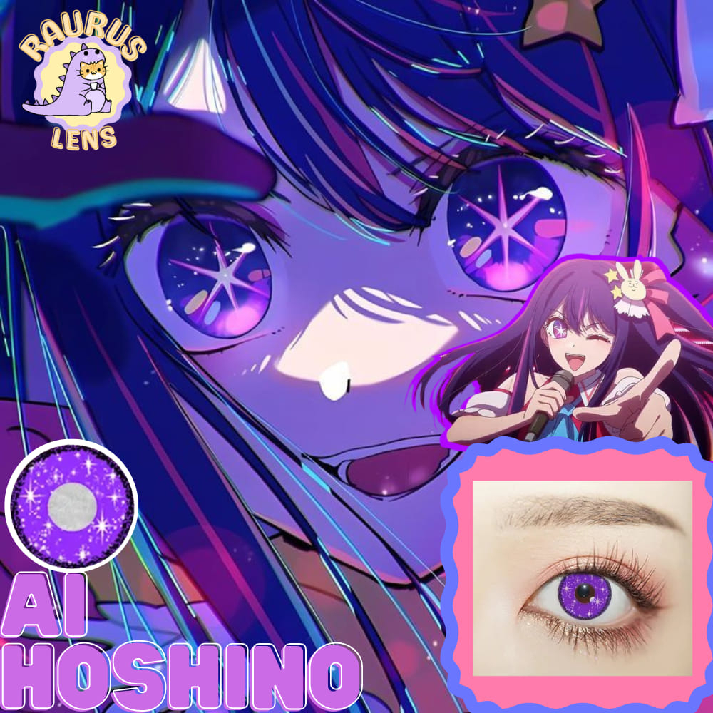Softlens cosplay Ai Hoshino Ruby Hoshino Aqua Hoshino Kana Arima Akane Kurokawa Oshi no Ko