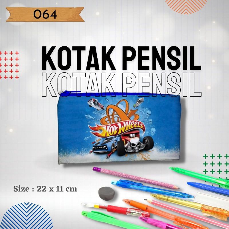 

Tempat Pensil, Kotak Pensil 064 gambar Hotwheels Serbaguna Murah Dan Kualitas Terjamin.