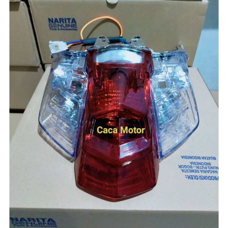 LAMPU STOP ASSY BELAKANG MIO SOUL GT 125 BLUECORE