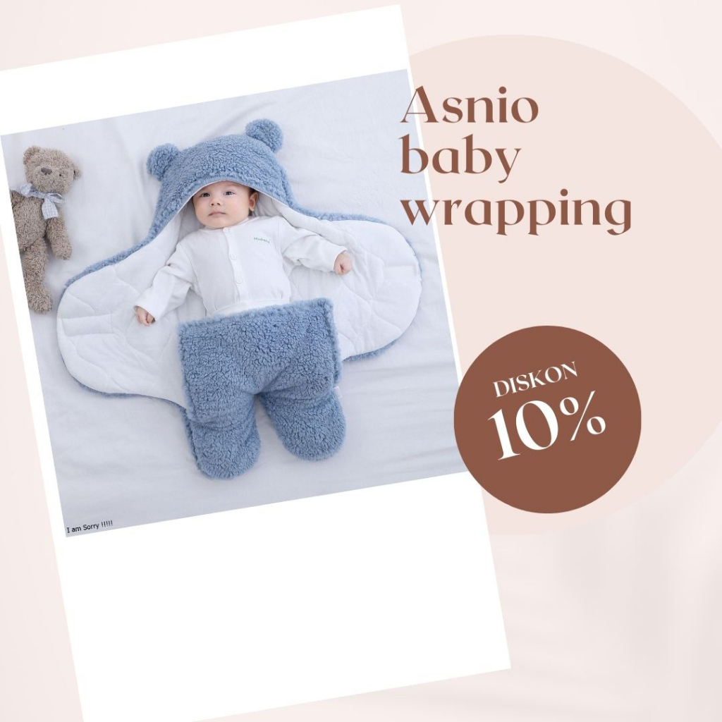 Selimut Bayi  Karakter  soft Baby Blanket  Usia 0 - 1 tahun  Bahan Bulu Lembut