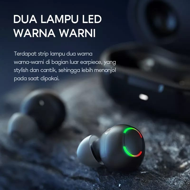 VIVAN Liberty T110 Earbuds ENC ANC Bluetooth 5.2 Earphone TWS BT 5.2