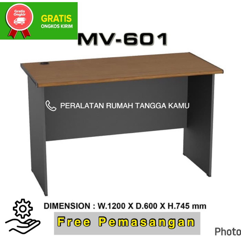 MEJA KANTOR REKOMENDASI MEJA KANTOR VIP MV 601