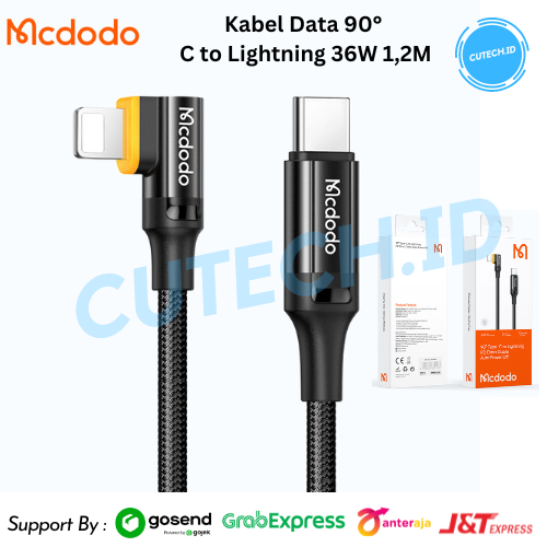 MCDODO KABEL GAMING IPHONE PD TYPE C TO LIGHTNING FAST CHARGING 18W-20W-36W