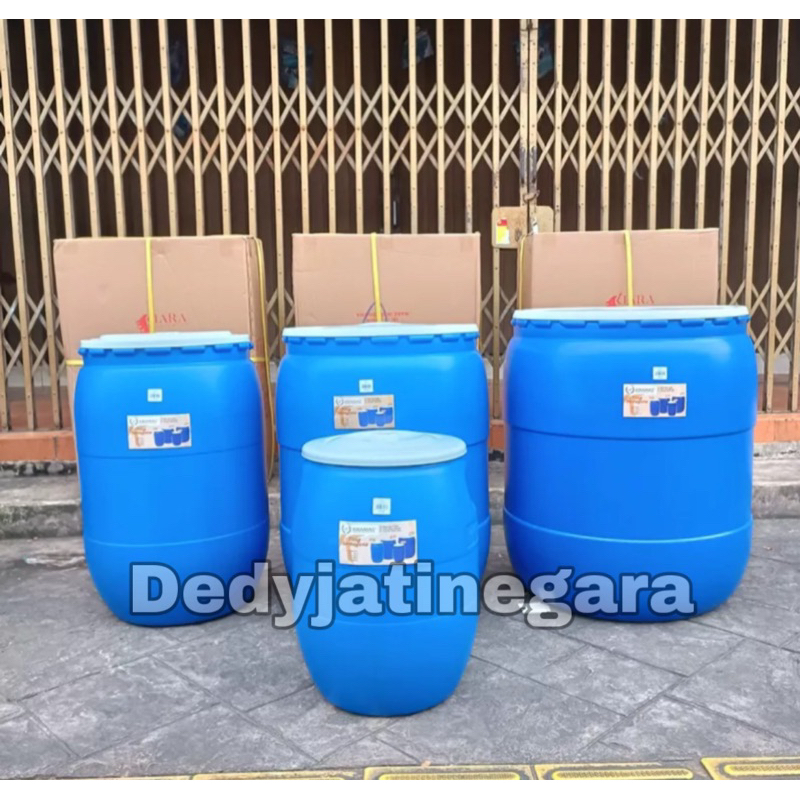 Tong Air Besar / Drum Plastik Besar / Tong Air Serbaguna 266 Lt Kiramas