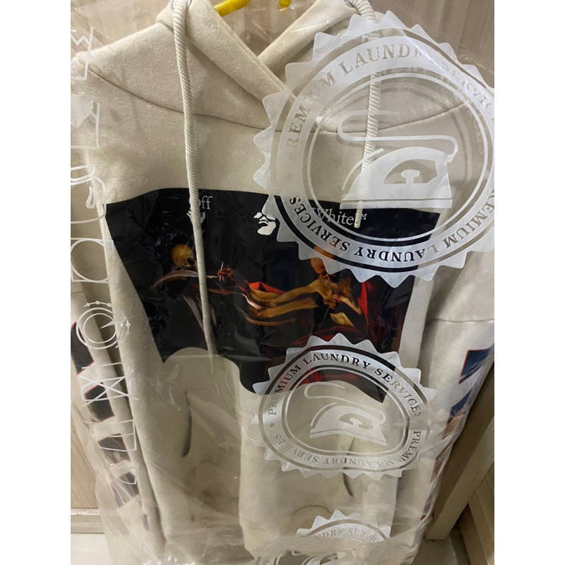 Off-White Caravaggio Saint Jerome Writing Hoodie