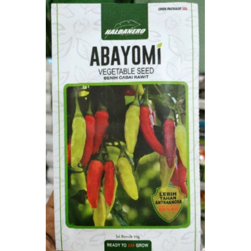 BENIH CABE ABAYOMI HALBANERO RAWIT 10 gr