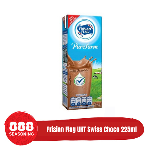 

FRISIAN FLAG SUSU UHT SWISS CHOCOLATE/ COKELAT 225ml