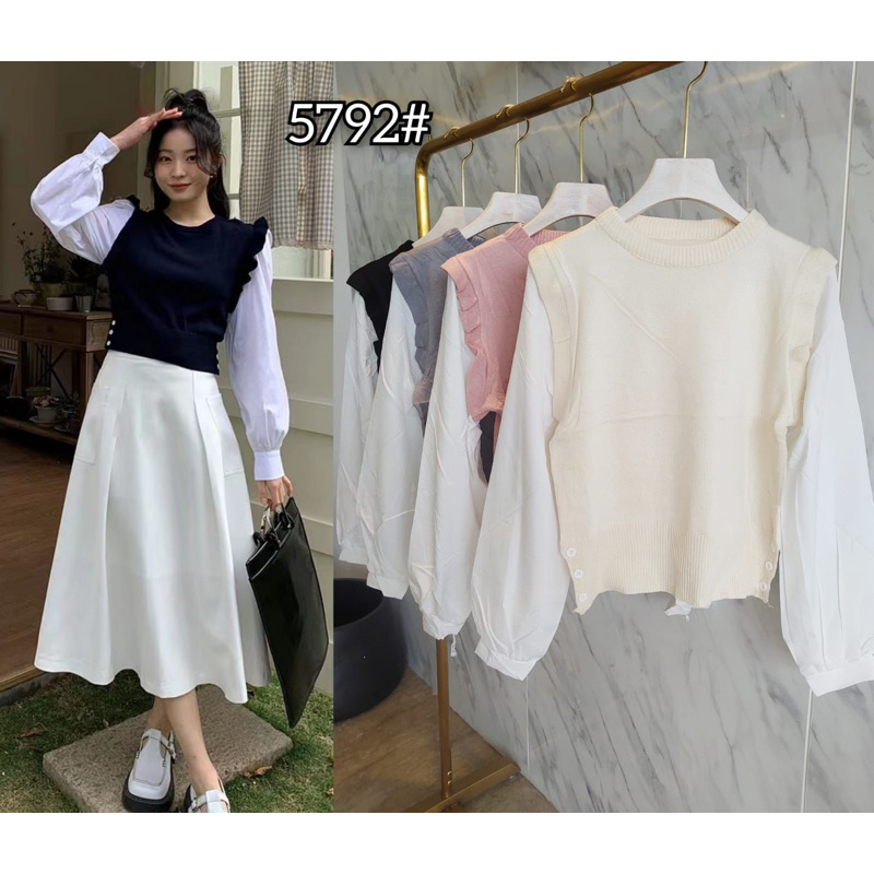 BLOUSE ENVY RAJUT IMPORT