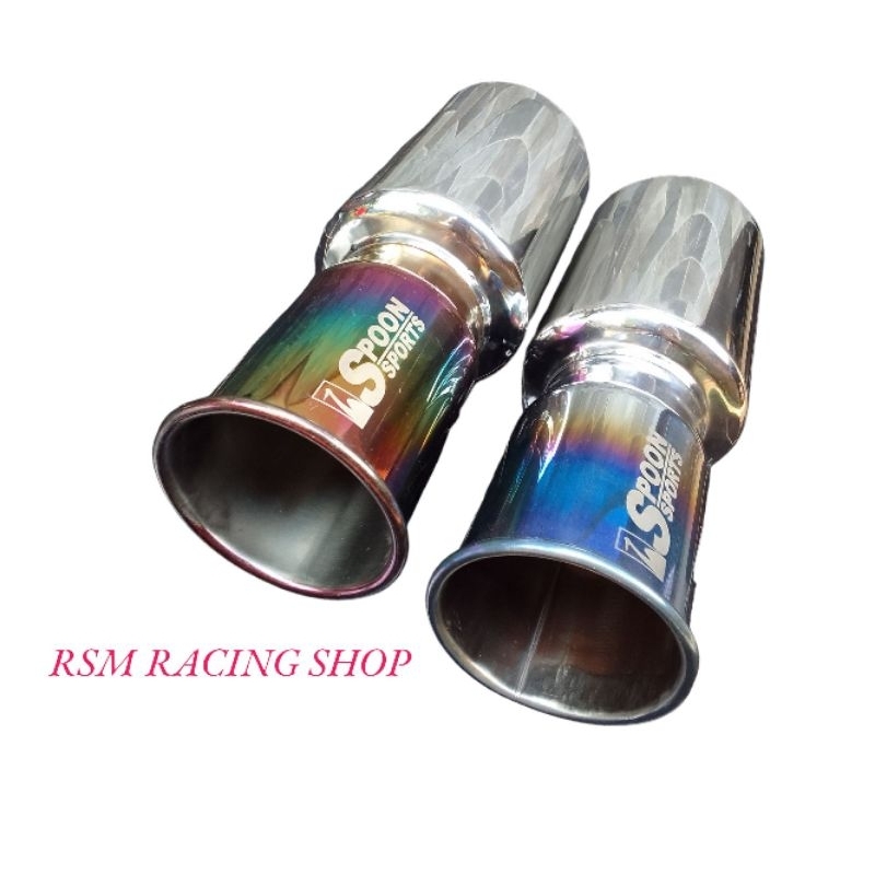 knalpot mobil spon sport ful stenlis antikarat untuk mobil bensin L300 cary futura ss ertiga granmax