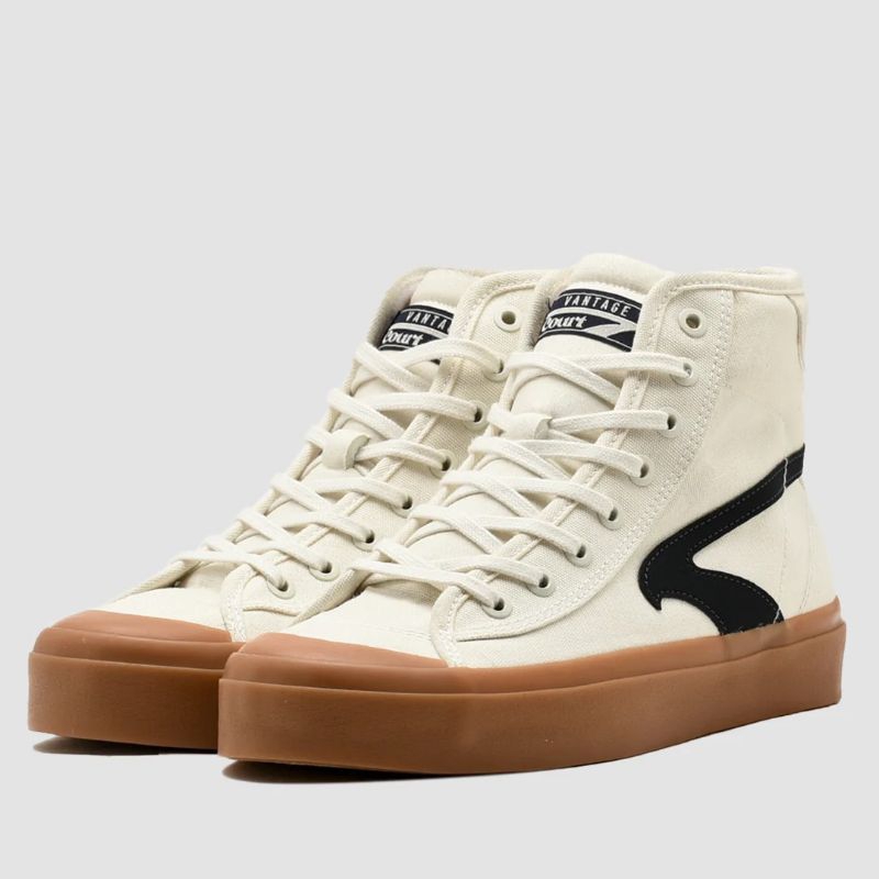 SEPATU ORIGINAL | BRODO VTG COURT HI NATURAL NAVY GS