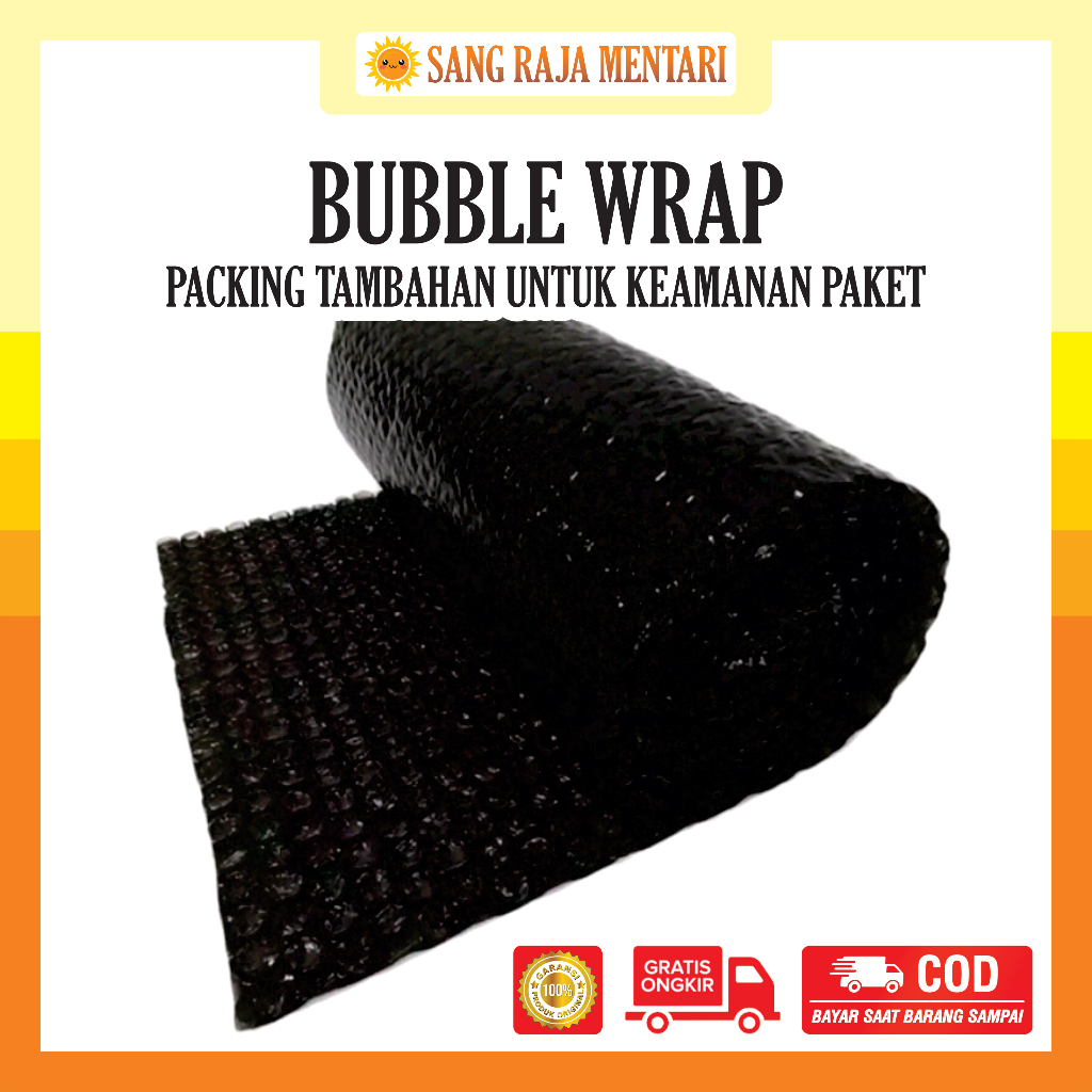 

Packing Tambahan Bubble Wrap Untuk Keamanan Paket