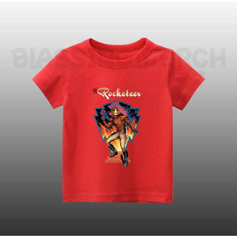 BAJU KAOS ATASAN ANAK LAKI LAKI / PEREMPUAN THE ROCKETEER