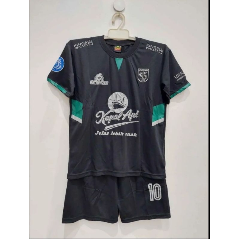 JERSEY PERSEBAYA BLACK SILVER ANAK 2022
