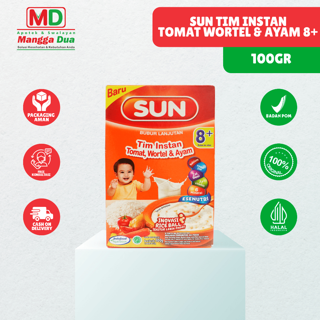 

Sun Tim Instan Tomat Wortel Ayam