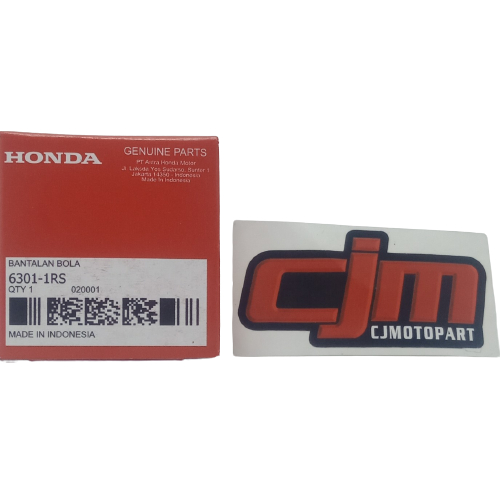 BEARING 6301-1RS KOTAK SUPRA X 125 BERKUALITAS