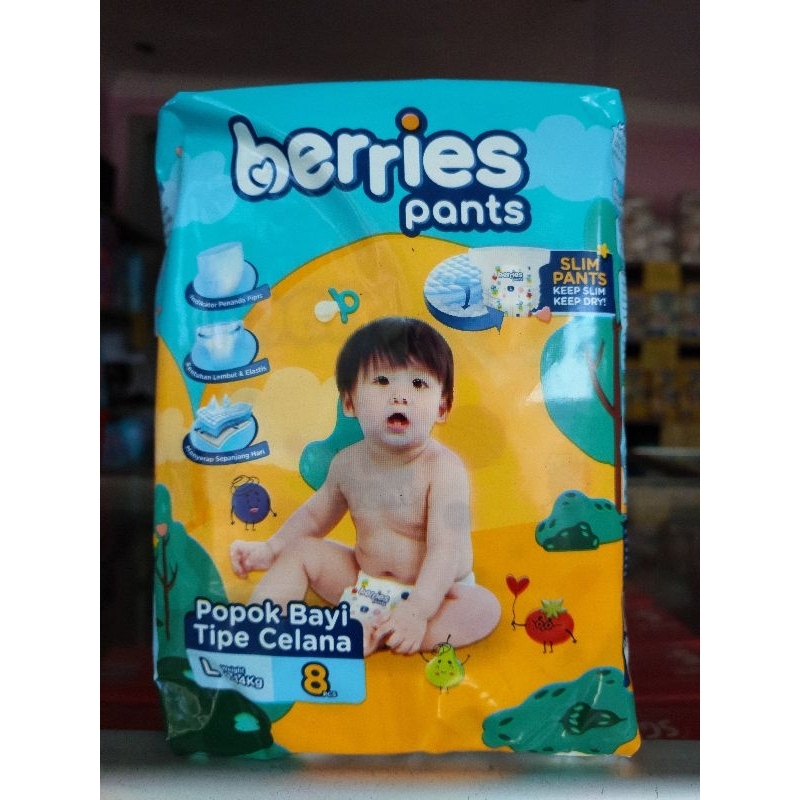 BERRIES PANTS small pack M9/L8/XL7