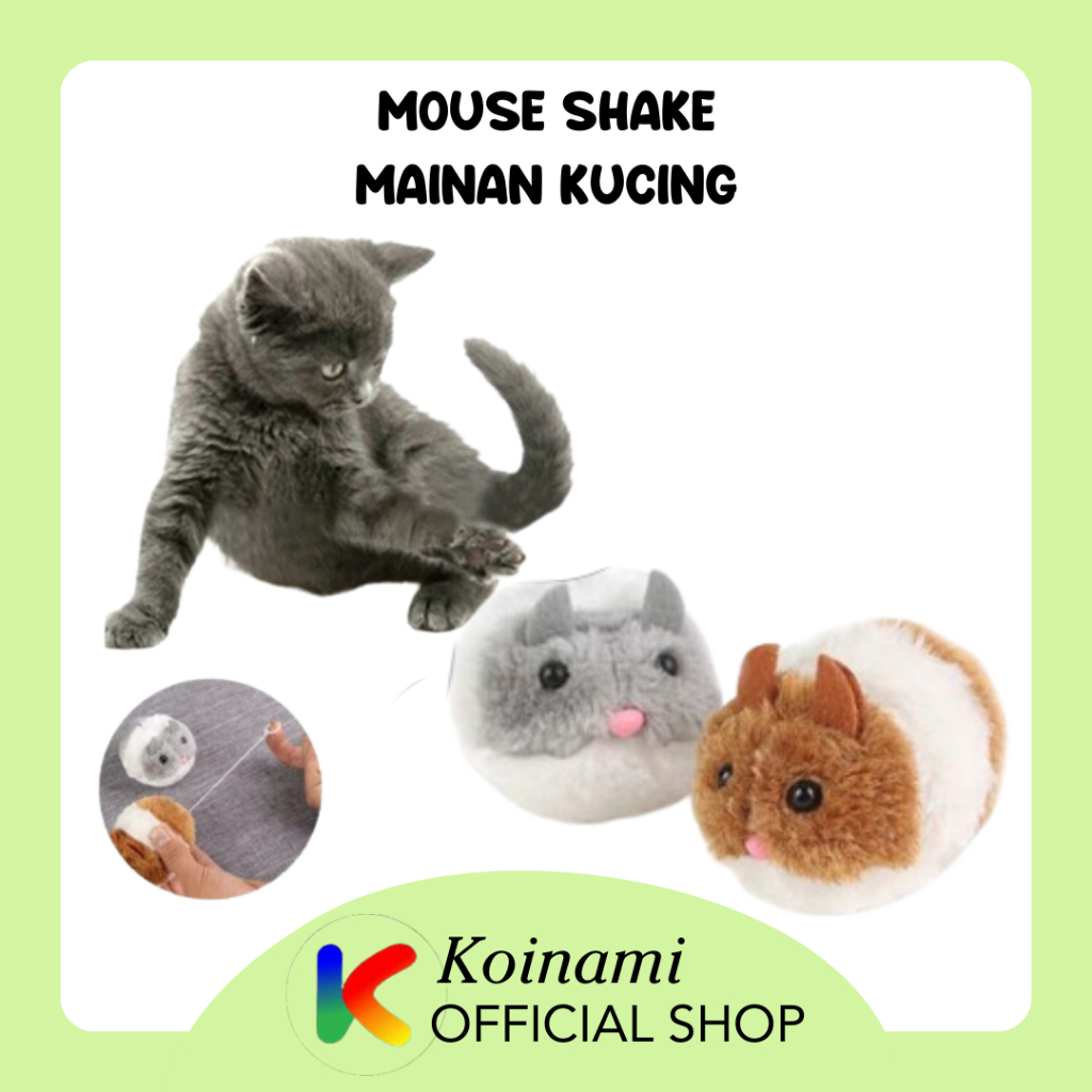 MOUSE SHAKE mainan kucing