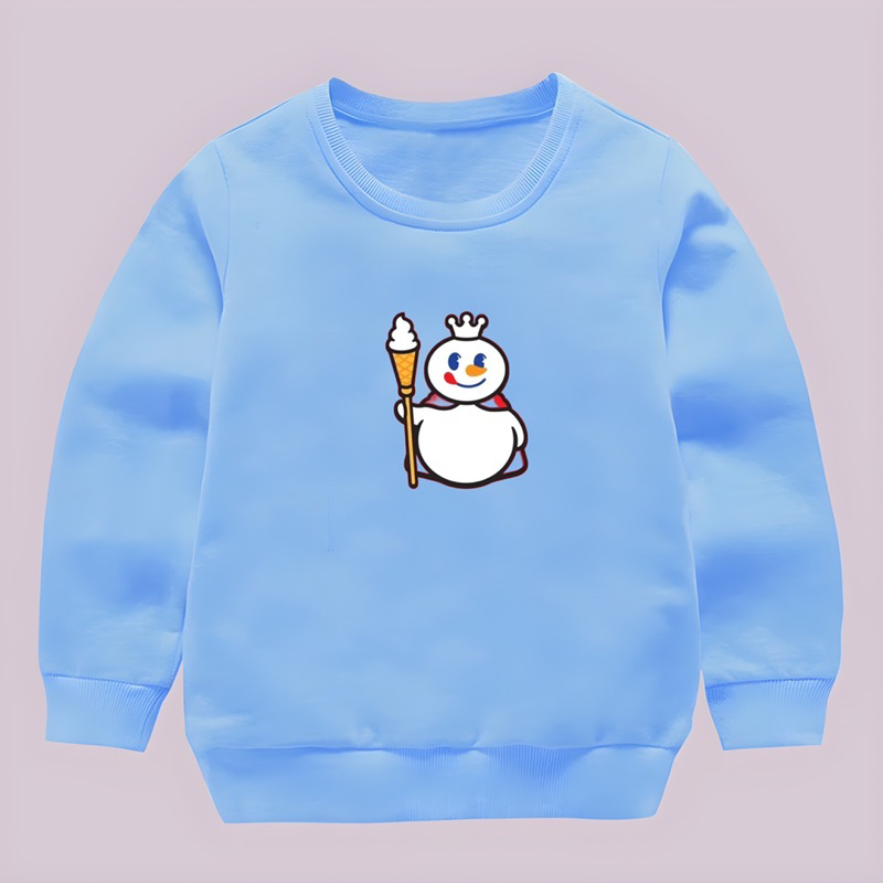 Sweater anak cewek cowok MIXUE CREWNECK ANAK