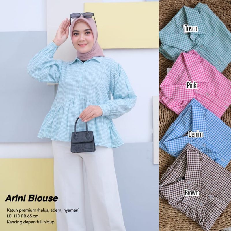 Blouse Katun YANDED PREMIUM - Arini Blouse //JF556