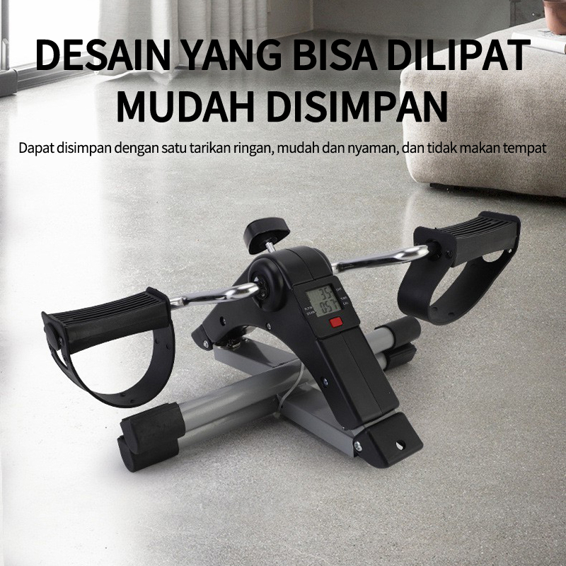 Epeda Statis Mini / Sepeda Statis / Terapi Kaki Stroke Pengapuran Dll / Alat Terapi Kesehatan