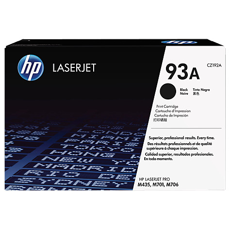 Toner HP Laserjet 93A Cartridge CZ192A Original