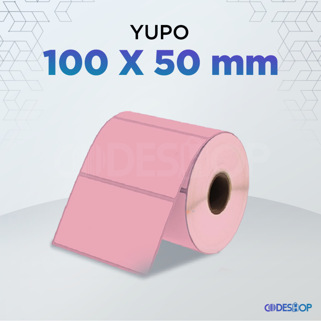 

Label Yupo 100 x 50 Custom Warna Blush 1 Line Isi !000 Pcs
