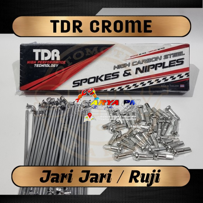 Ruji jari jari TDR Crome 154/164/184 Ring17