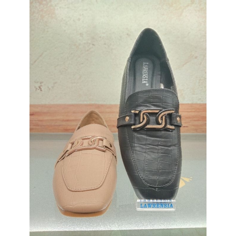 Lawrensia Moccasin Flat Shoes / Sepatu Wanita import
