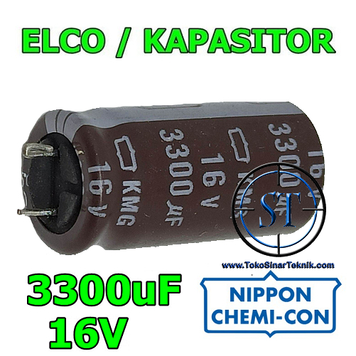 Elco 3300uF/16V 3300/16V 3300uF/16 High Quality