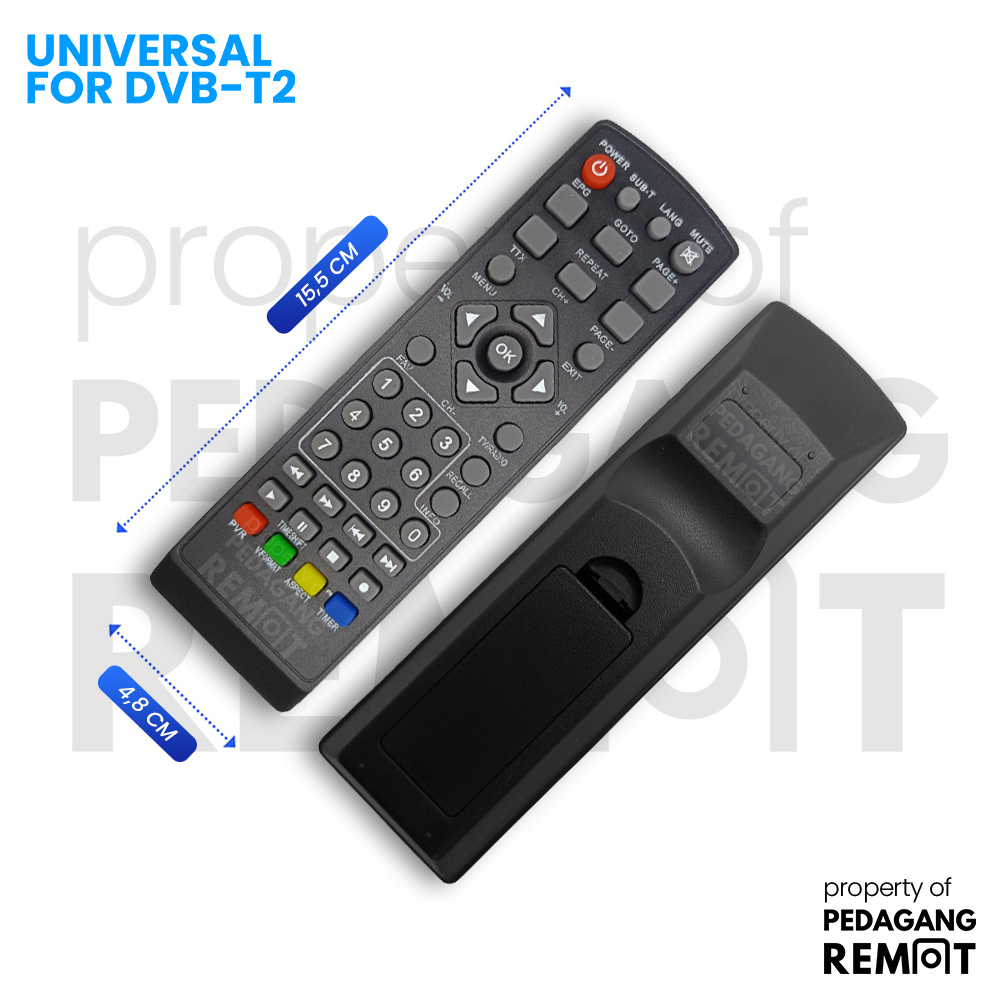 Remot Remote STB Parabola Advance STP-A01 / Remote Set Top Box Receiver Advance STP A01