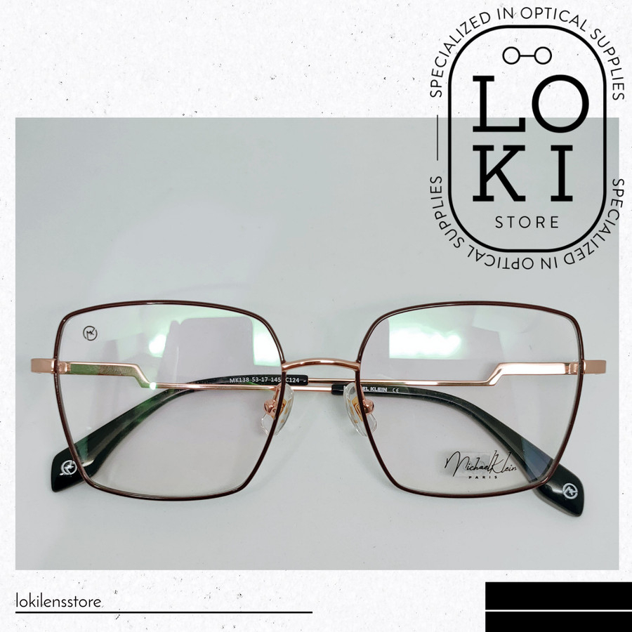 Original Frame Kacamata Michael Klein MK138 53-17-145 C124