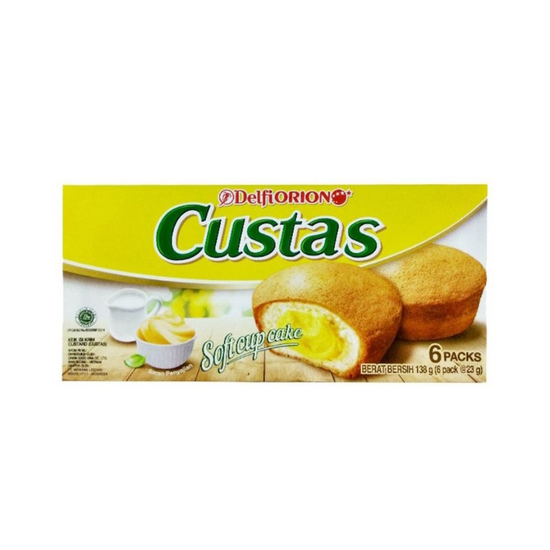 DelfiORION Custas soft cup cake 138g