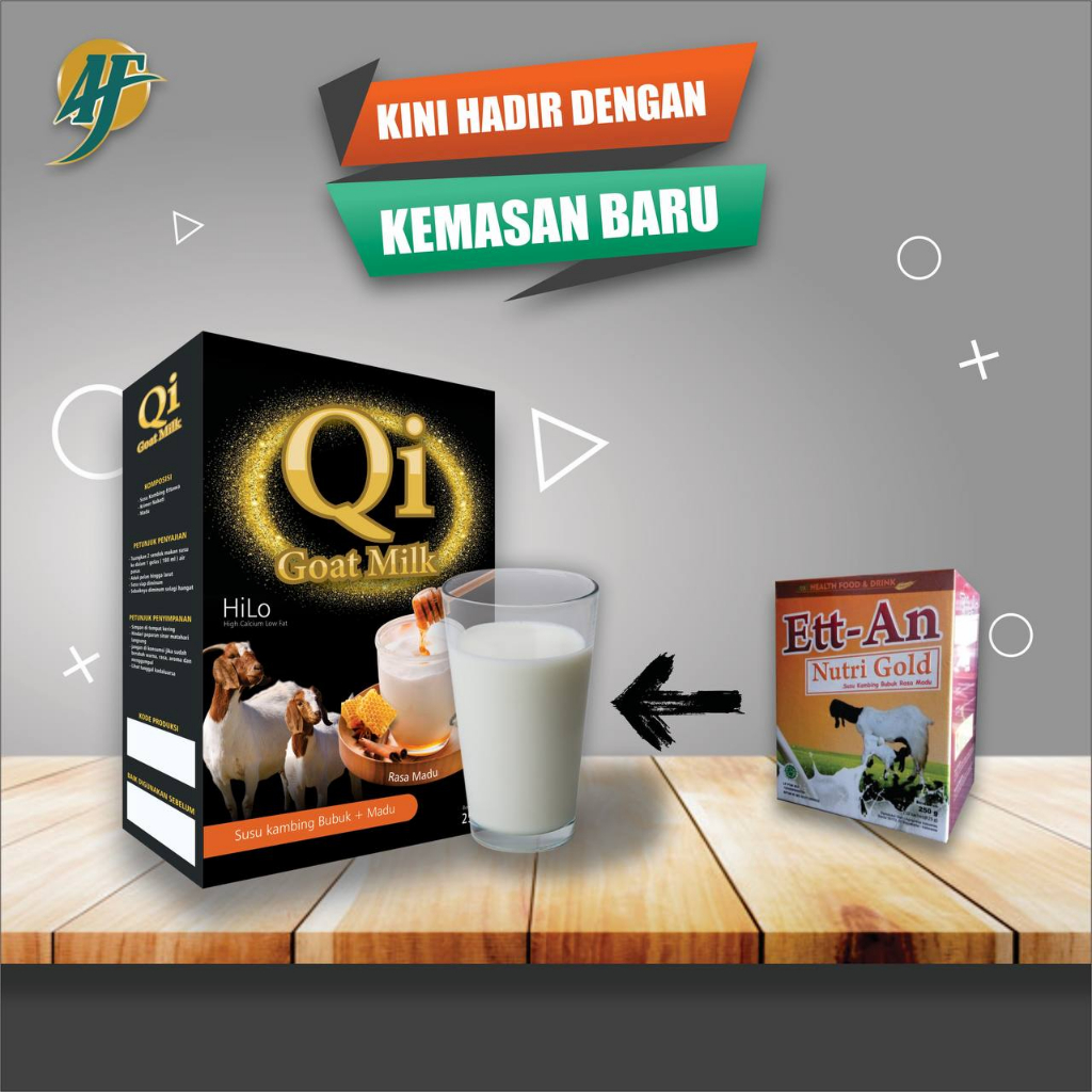 

Qi Goat Milk Sachet Susu Kambing
