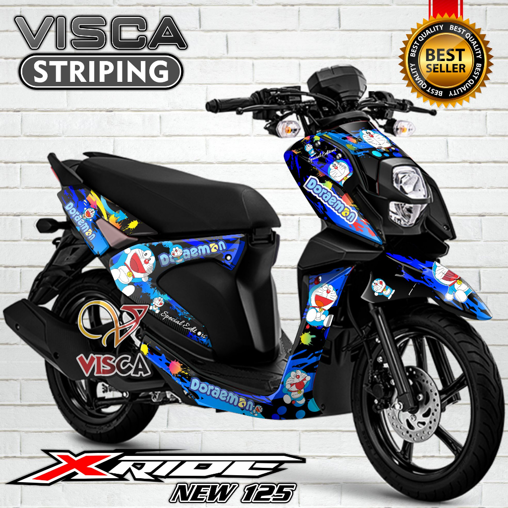 (PROMO SPECIAL) Decal X Ride 125 - Stiker X Ride 125 - Dekal X Ride 125 Full Body - Striping X Ride 