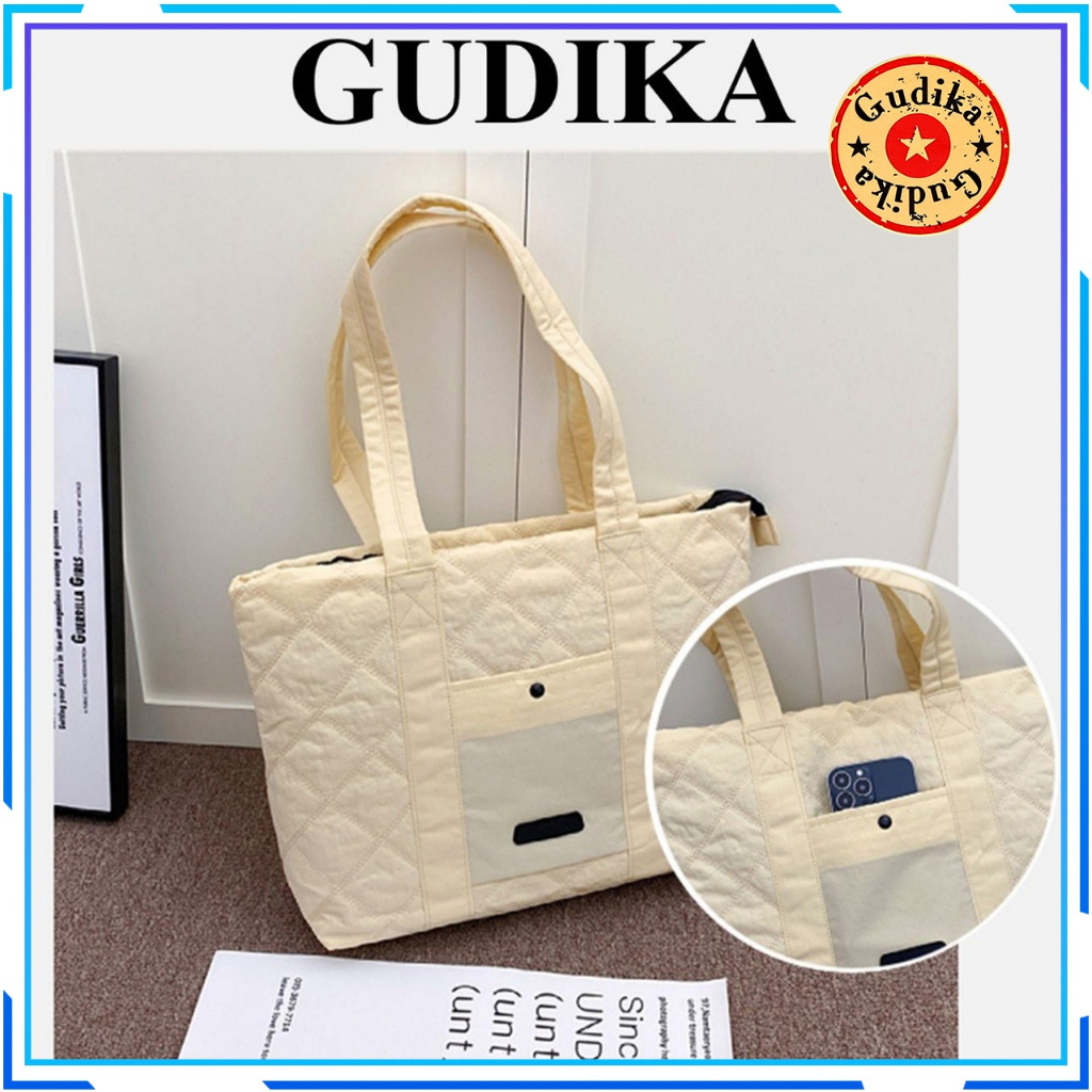 GUDIKA  Alita 66202 / Tas Besar Wanita Totebag Waterproof Import - tas selempang hand bag wanita