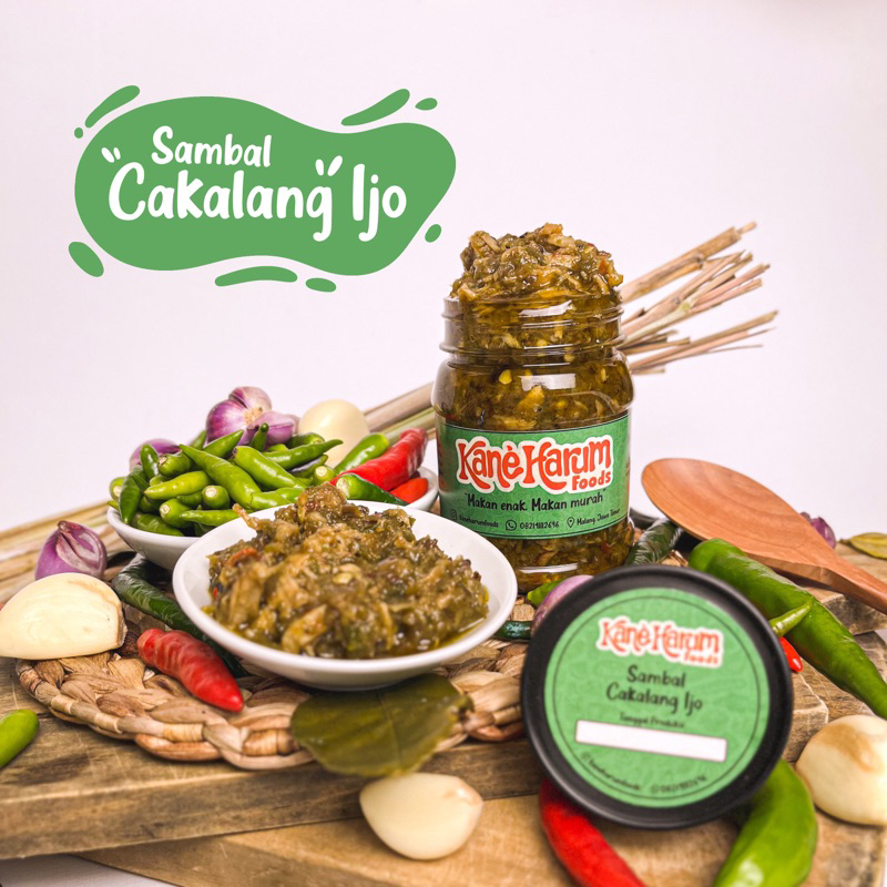 

Sambal Cakalang Ijo - KANE HARUM FOODS (150gr)
